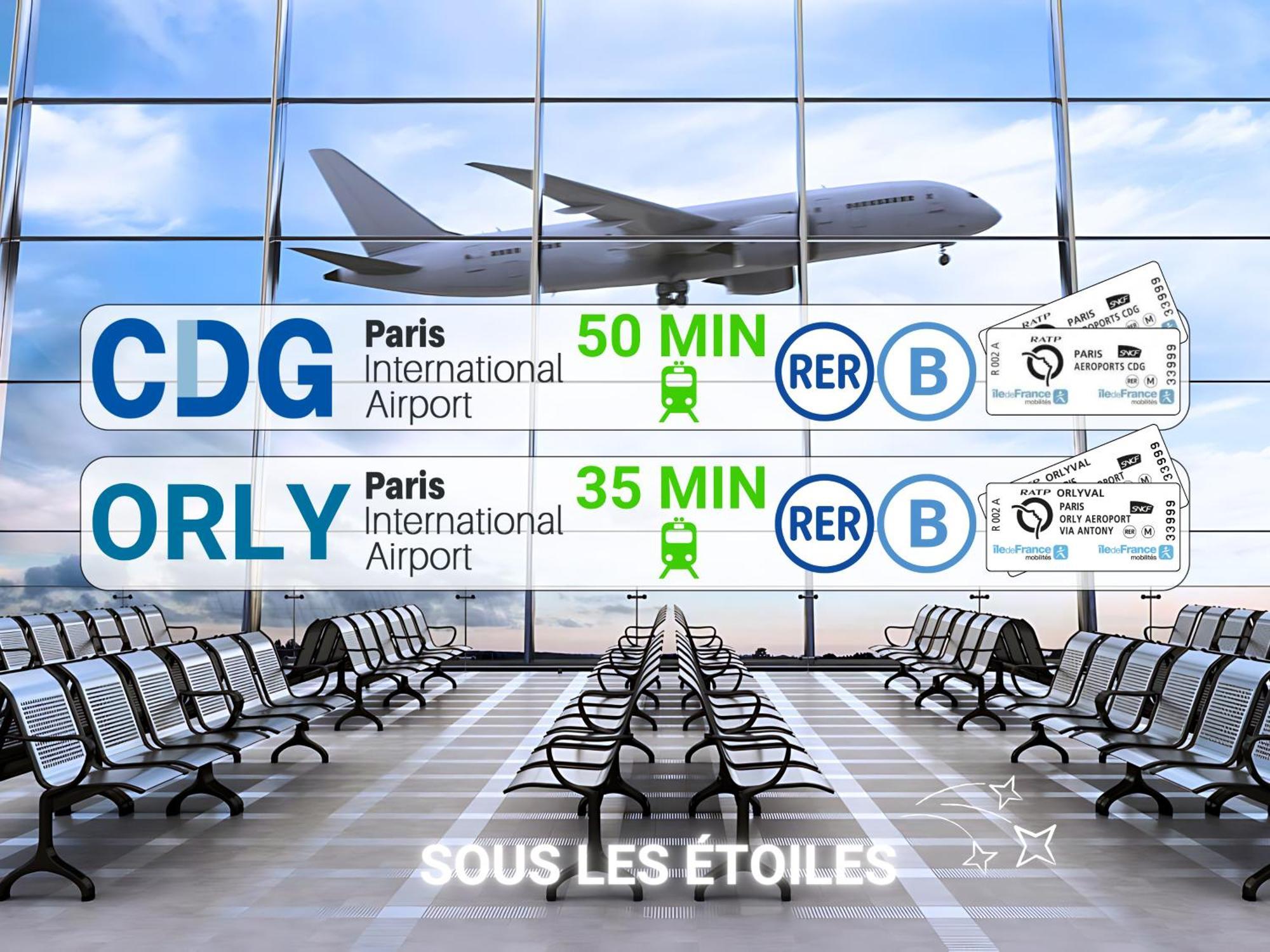 קשאן Bagneux Paris Rer B Confort Netflix מראה חיצוני תמונה